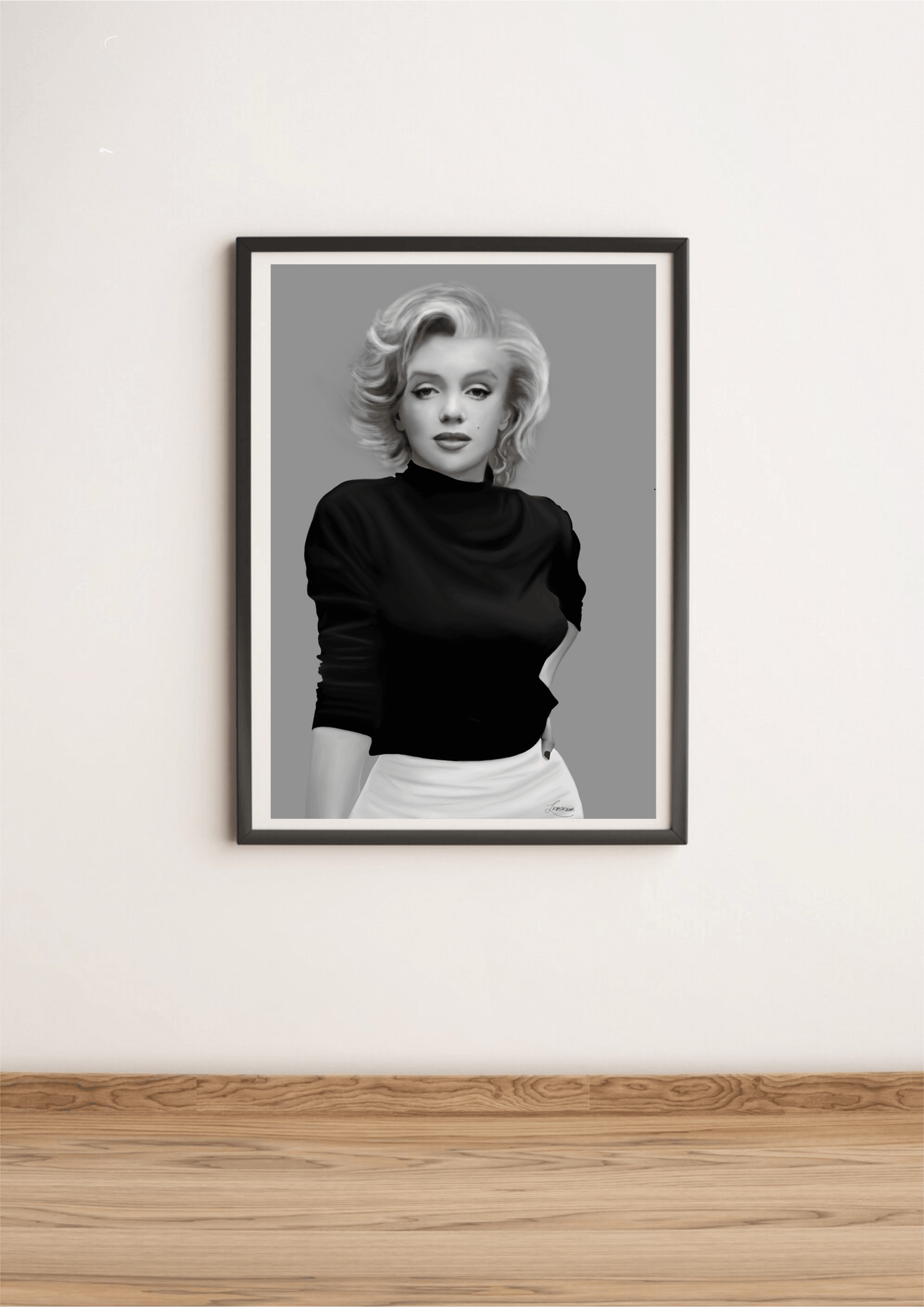 Marilyn Monroe Art Print | Timeless Hollywood Glamour