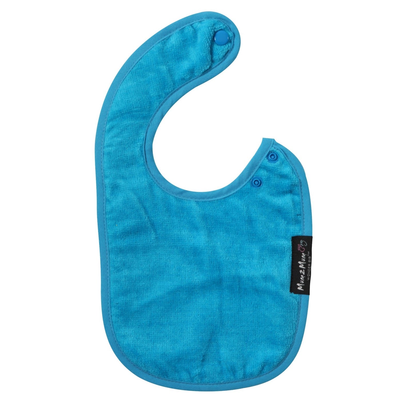 3 PACK - Mum 2 Mum Infant Wonder Bibs - Red / Lime / Teal