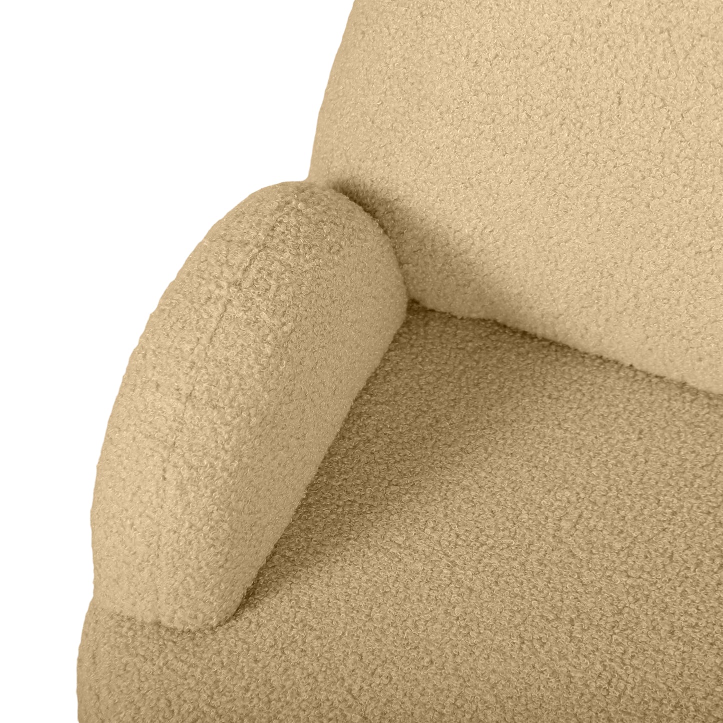 AIYAPLAY Kids Sofa Kids Armchair, Bear Shaped Toddler Chair for Bedroom Playroom Living Room, Aged 18 Months to 3 Years in Khaki-6