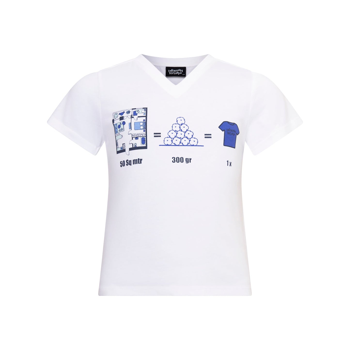 Infographics T-shirt with Printed Working Area for Kids-0