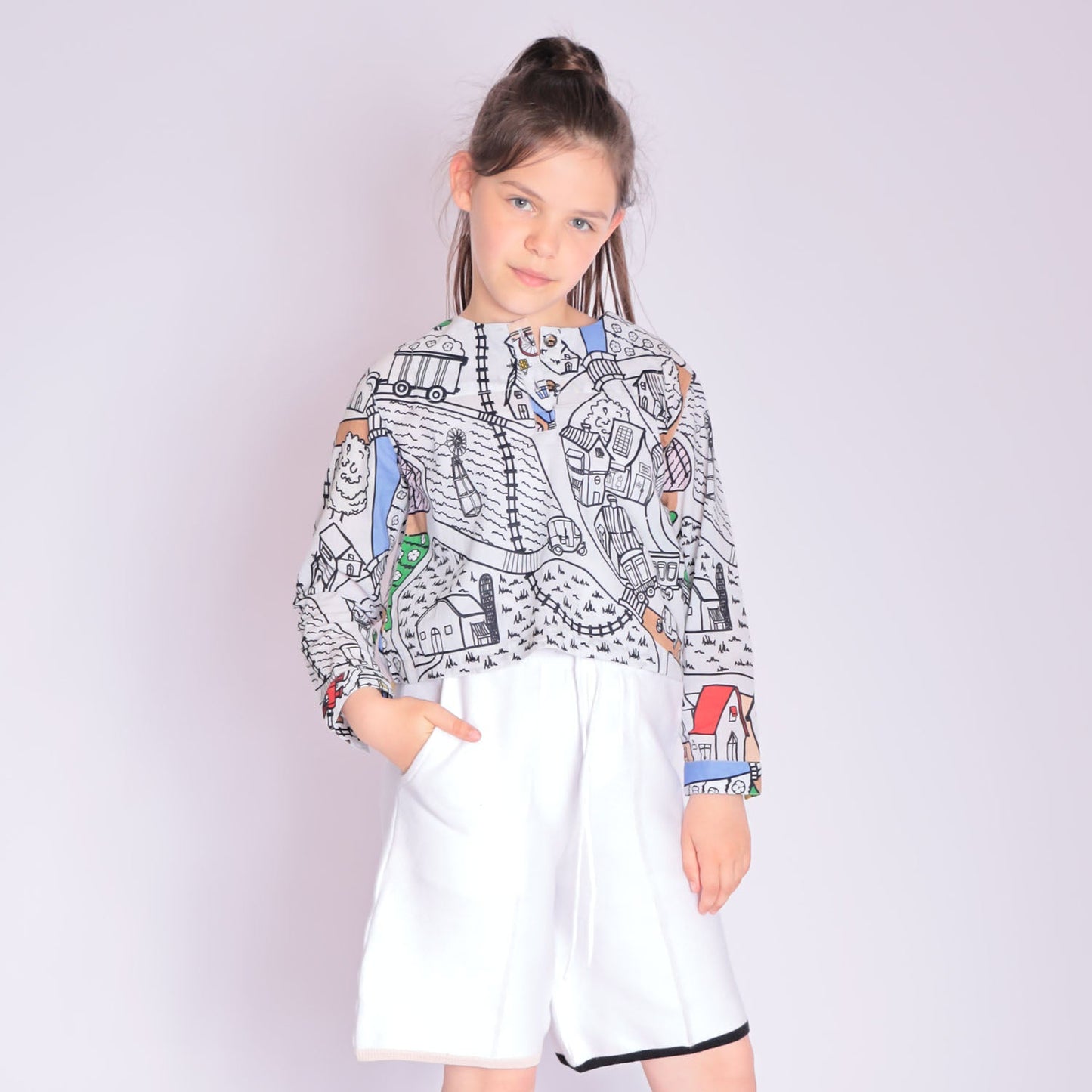Boys and Girls Bermuda Shorts-2