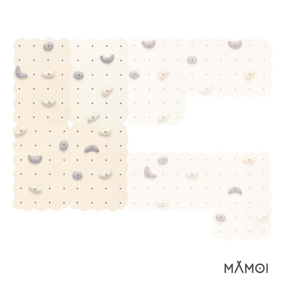 MAMOI® Climbing wall for kids, Wooden frame for toddlers, Play equipment with rock holds for toddler, Indoor baby and childrens frames montessori from age 3 years old-4