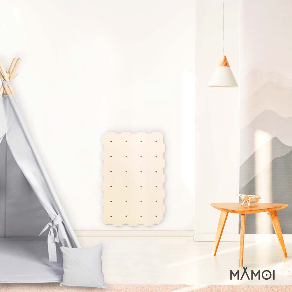 MAMOI® Climbing wall for kids, Wooden frame for toddlers, Play equipment for toddler, Indoor baby and childrens frames montessori from age 3 years old-4