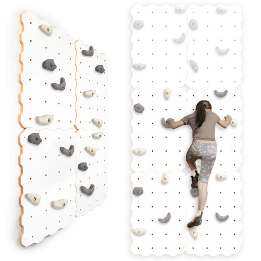 MAMOI® Climbing wall for kids, Wooden frame for toddlers, Play equipment for toddler, Indoor baby and childrens frames montessori from age 3 years old-0