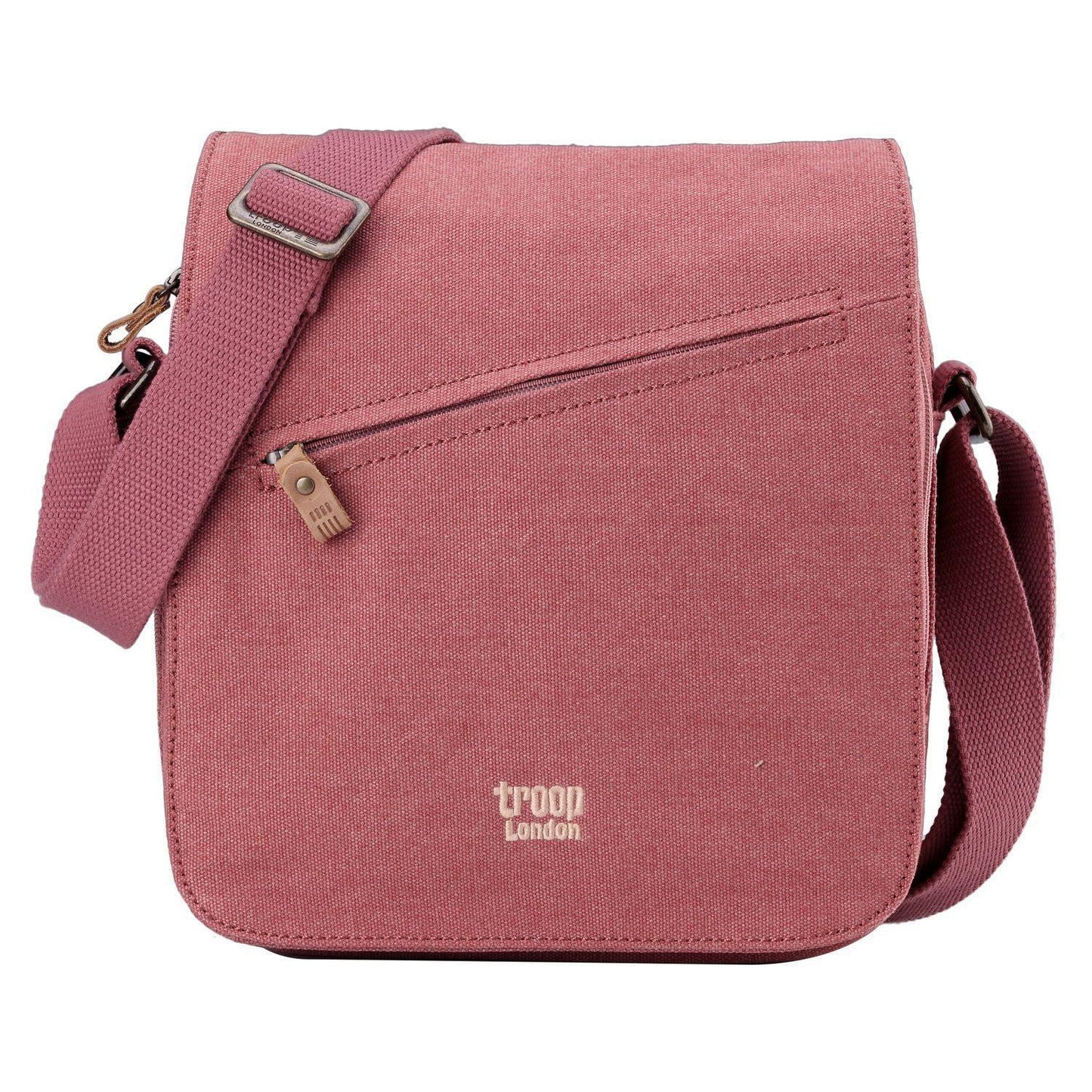 TRP0238 Troop London Classic Canvas Across Body Bag - mezetto