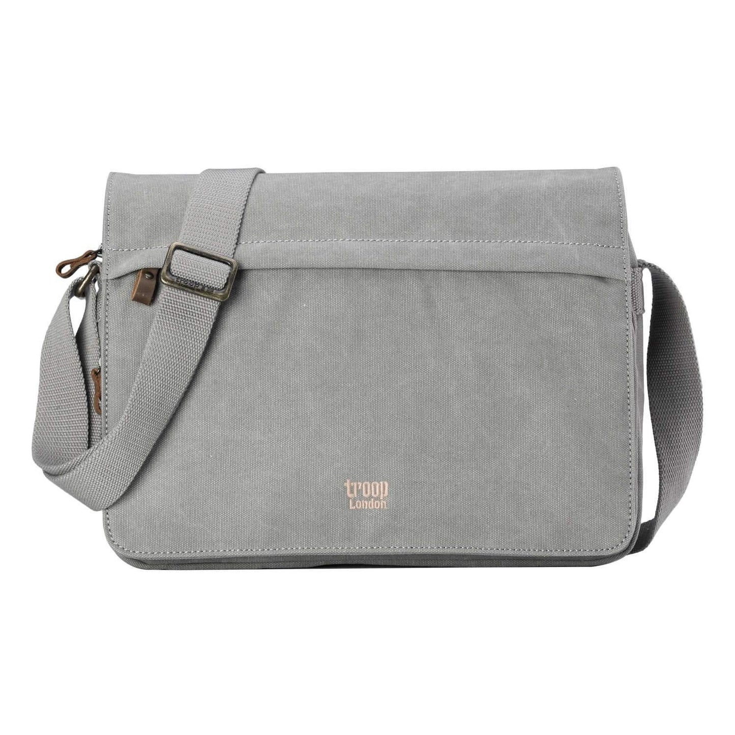 TRP0241 Troop London Classic Canvas Messenger Bag - mezetto