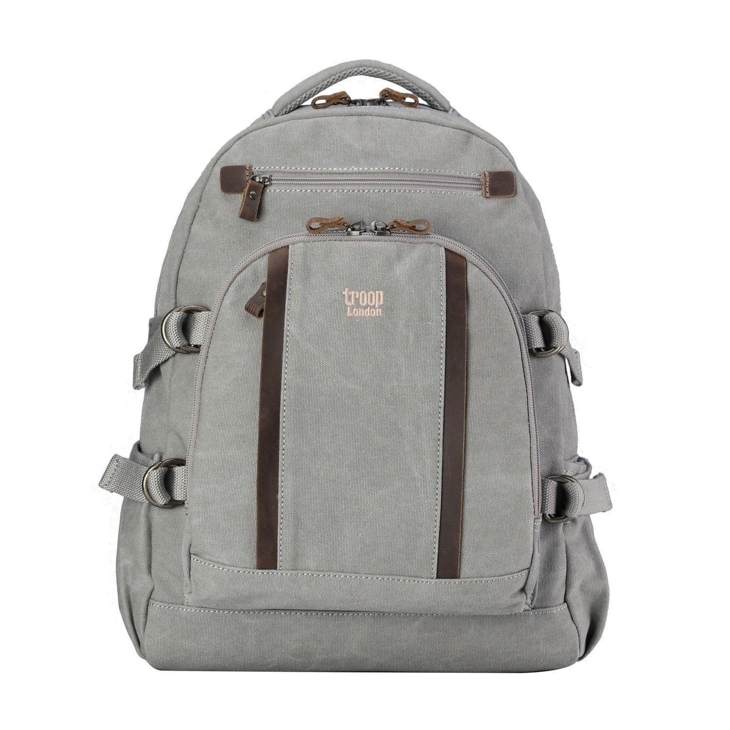 TRP0257 Troop London Classic Canvas Laptop Backpack - Large - mezetto