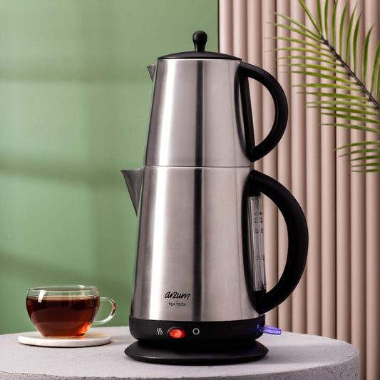 Arzum Eco Electric Turkish Tea Maker - Traditional Turkish Tea Brewing