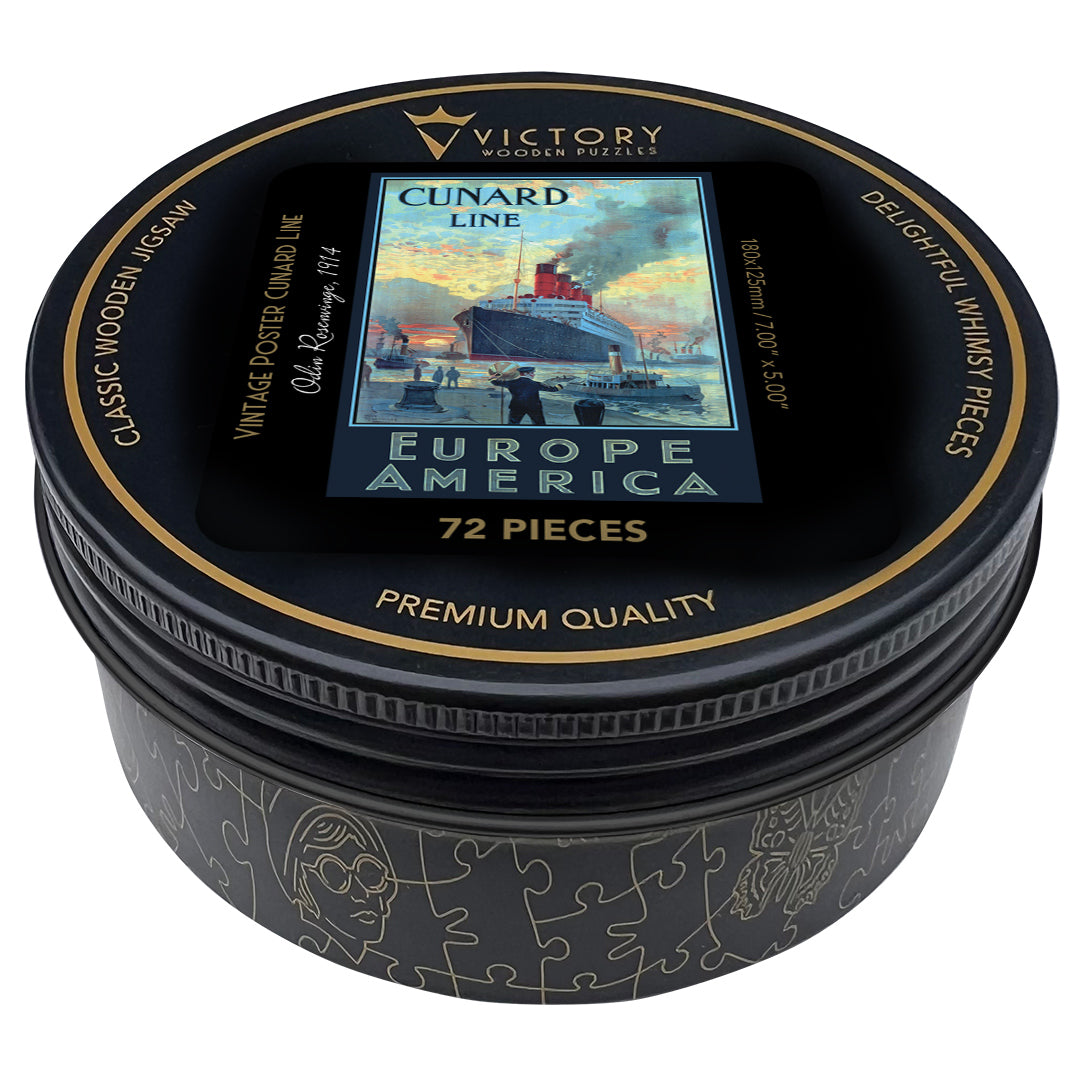 Vintage Poster - Cunard Line MINI QT