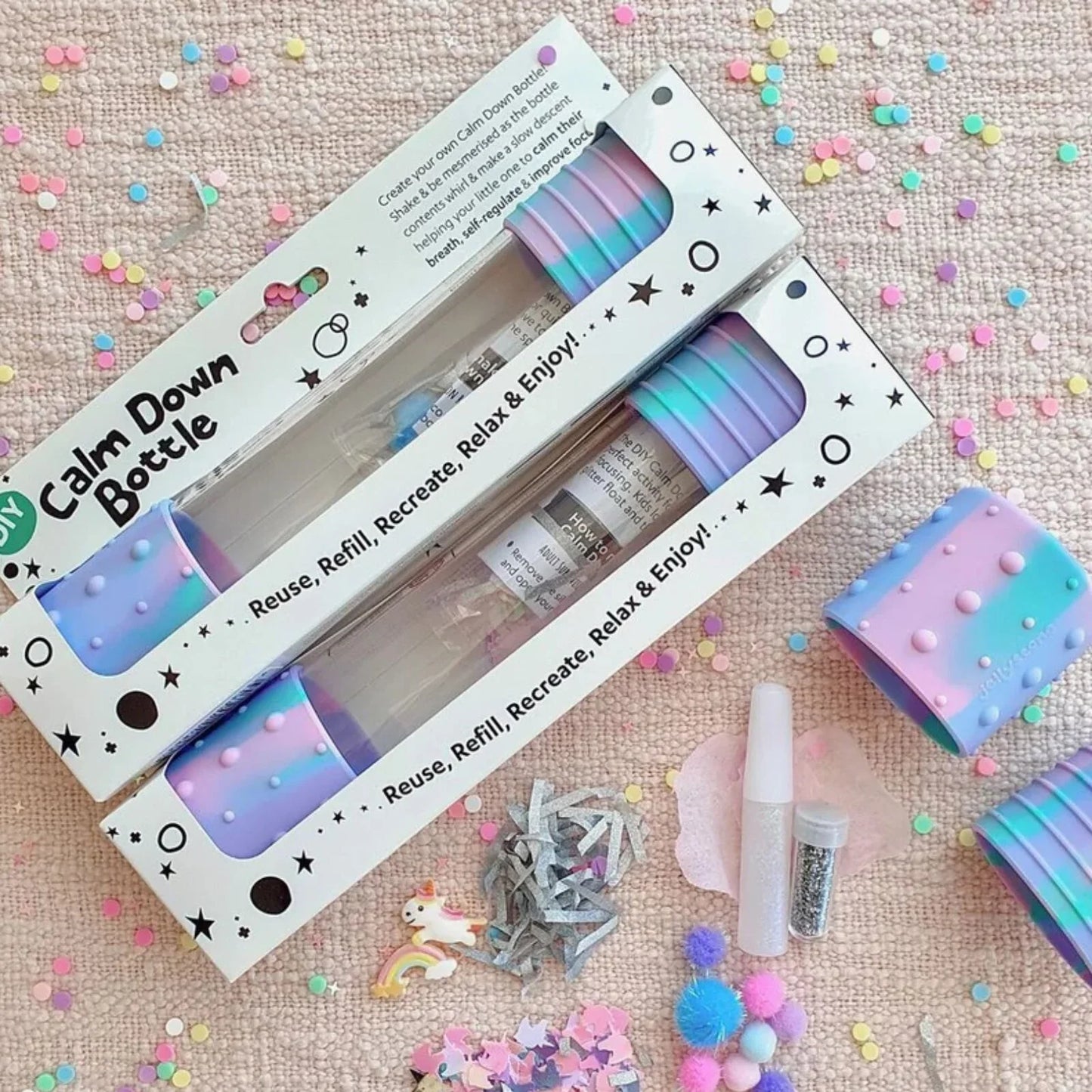 Jellystone Designs Unicorn Calm Down Bottle