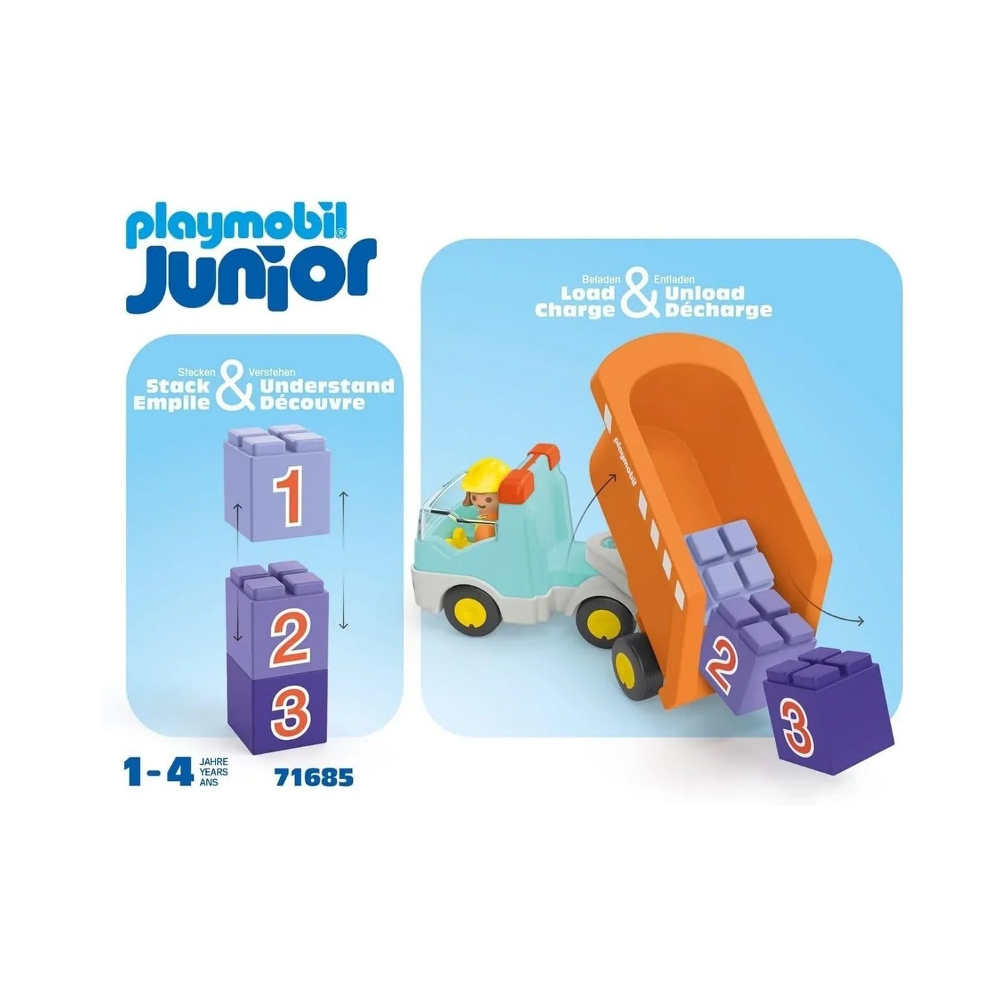 Playmobil Junior 71685 Dump Truck