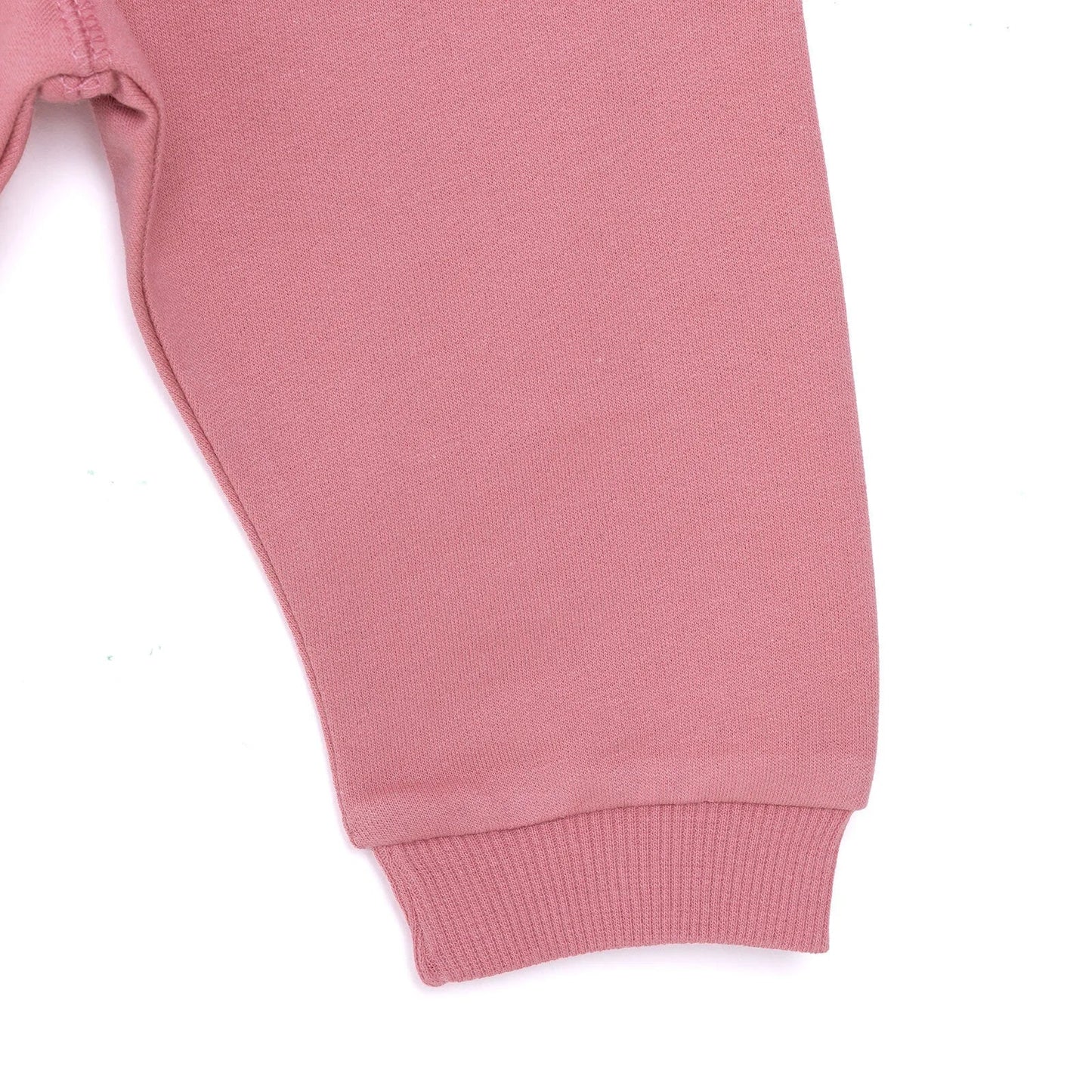 HelloBaby Basic Girl Low Raised Joggers - Light Rose