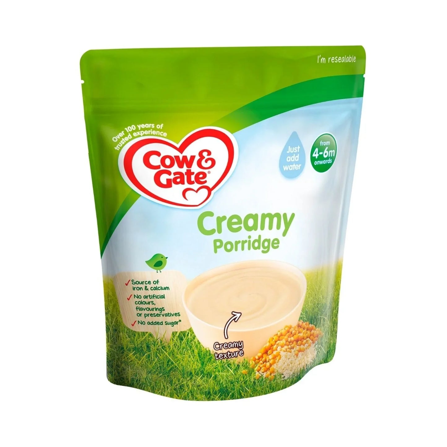 Cow & Gate Stage 1 Creamy Porridge 4-6 months 125g