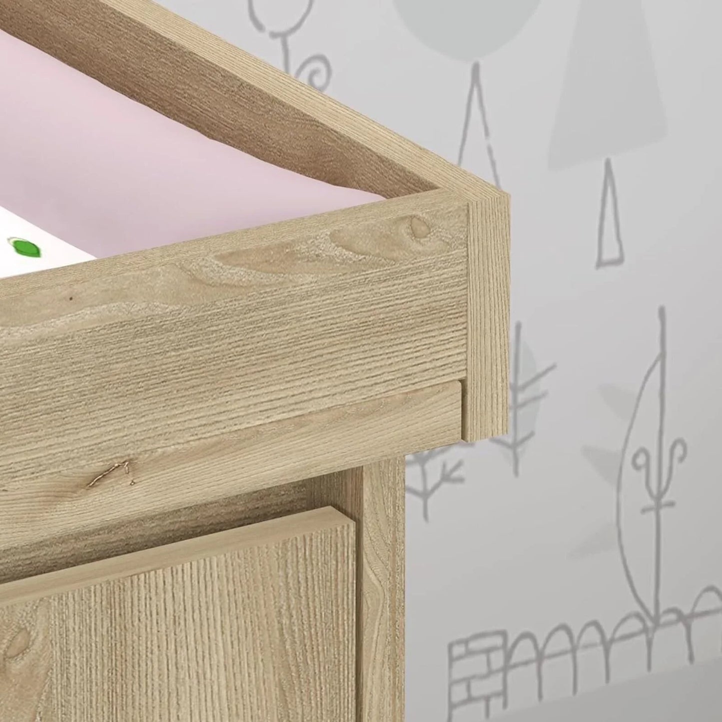 Shefa Kids 880 Baby Changing Unit - Cremona Oak