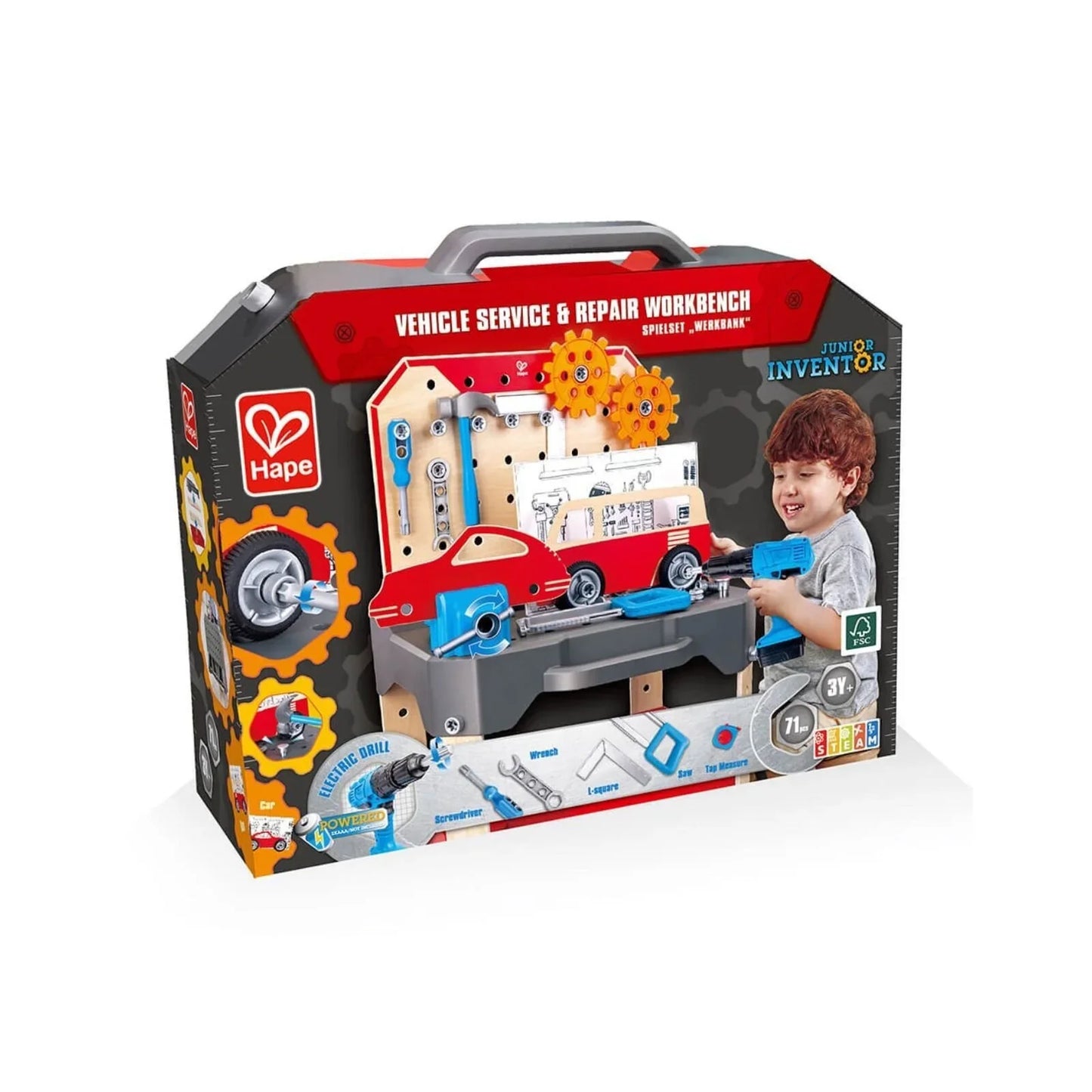 Hape Vehicle Service & Repair Workbench