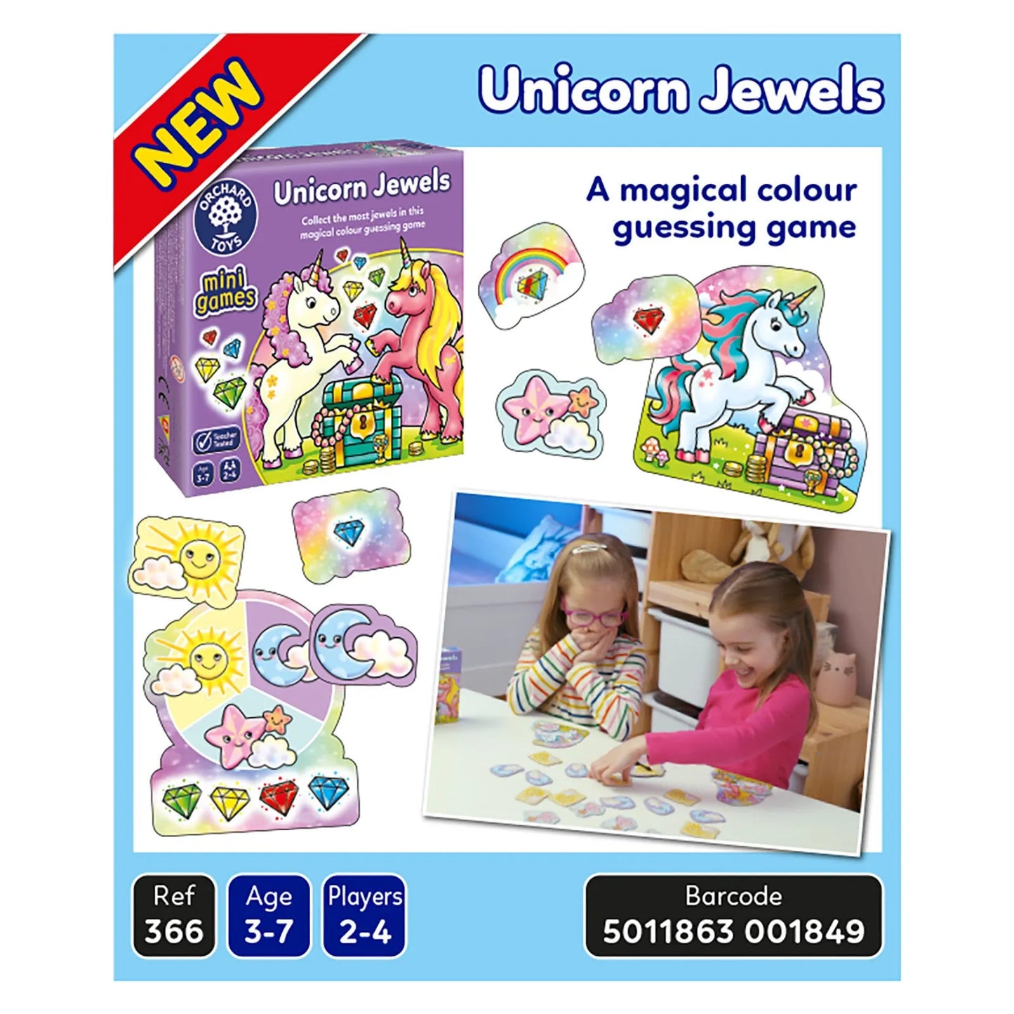 Orchard Toys Mini Games - Unicorn Jewels