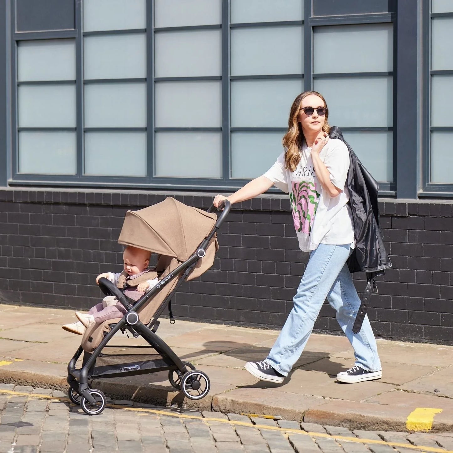 Ickle Bubba Aries Max Autofold Stroller - Sage Green