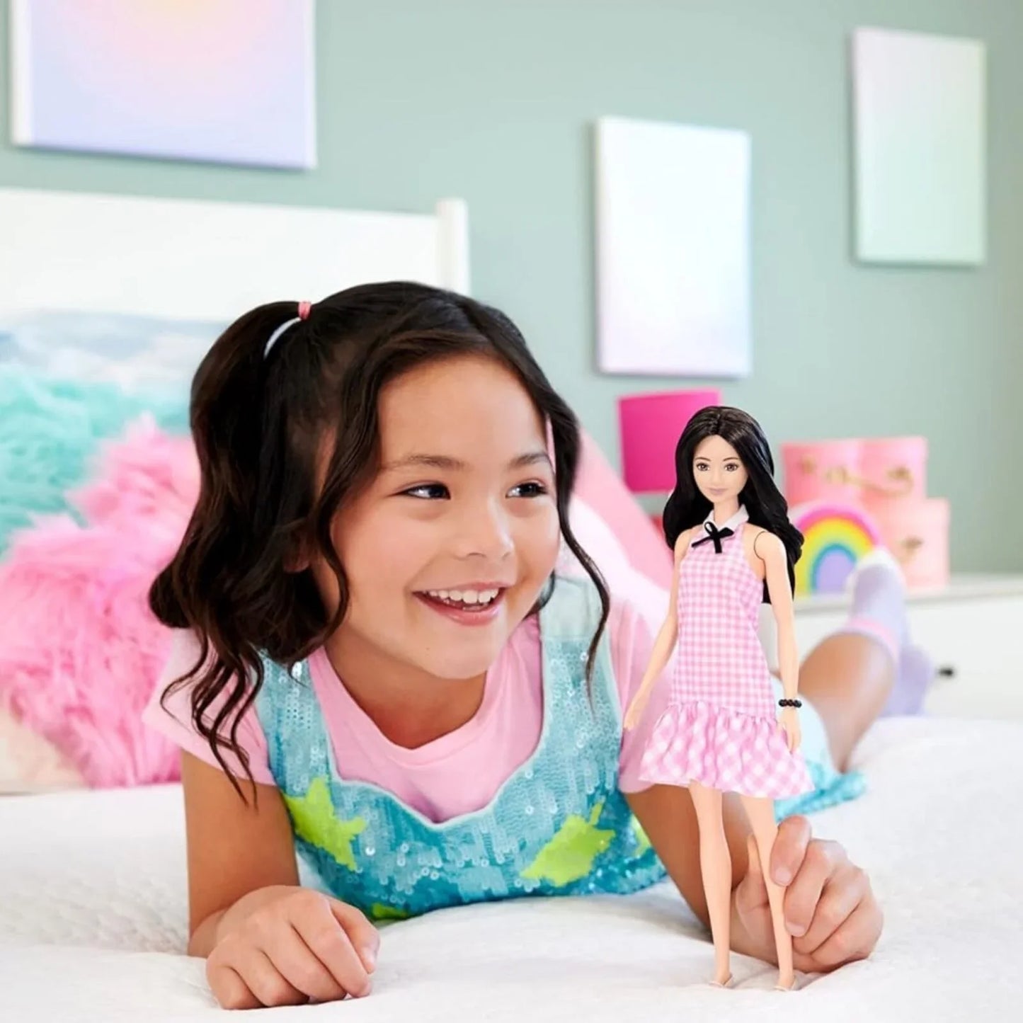 Barbie Fashionista Quick Curl Doll