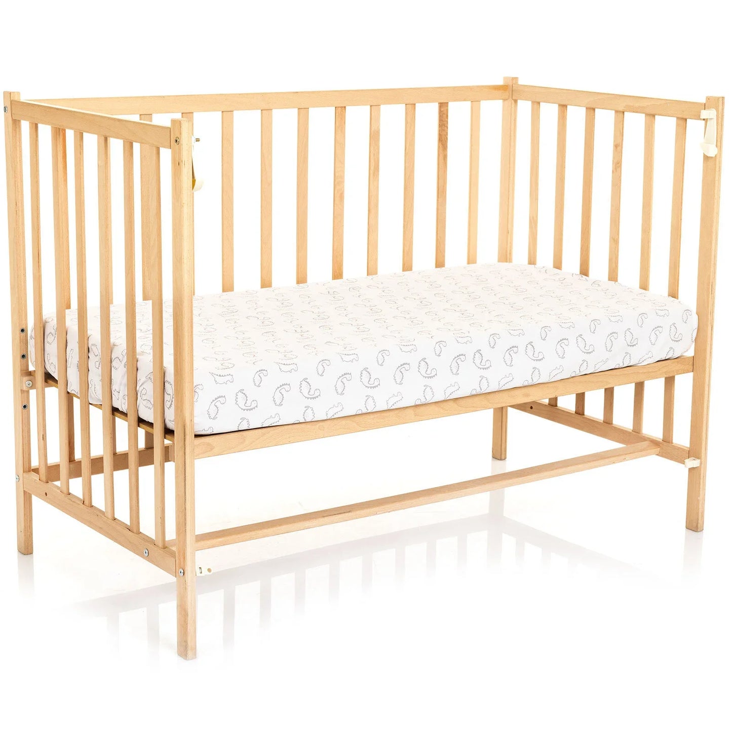 Little Dreams Boy Baby Crib Sheet - Grey