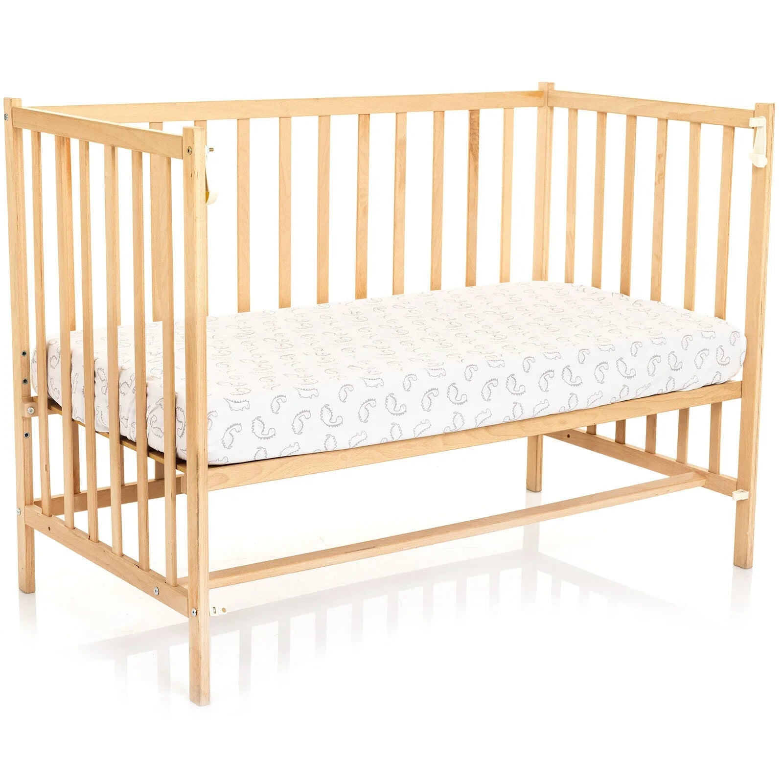 Little Dreams Boy Baby Crib Sheet - Grey