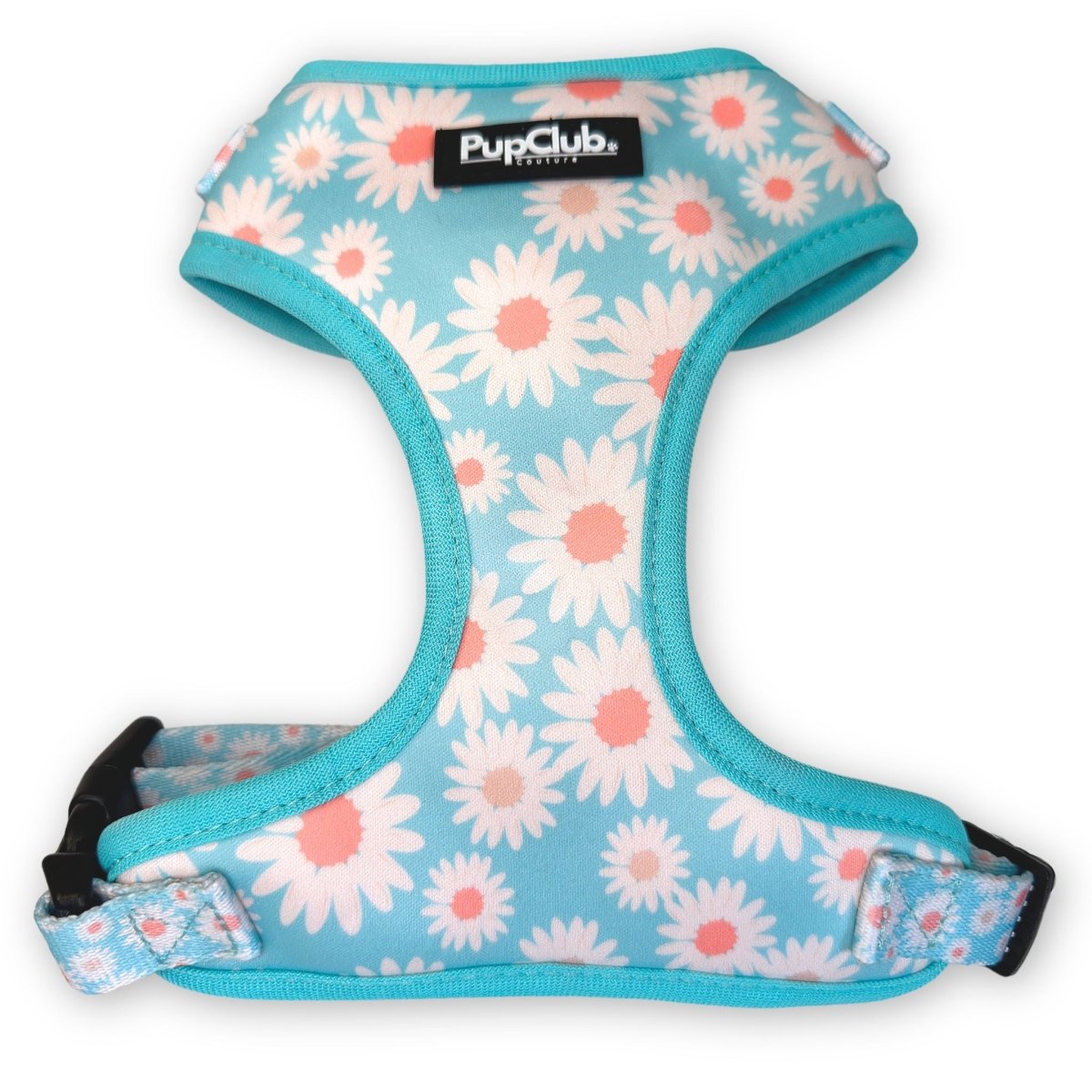 Adjustable Harness - Pastel Daisy - mezetto PupClub Couture PupClub Couture