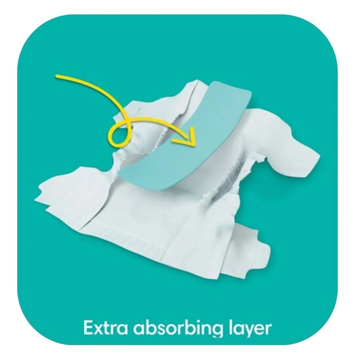 Pampers Baby Dry Size 8 Jumbo Pack - 52 nappies