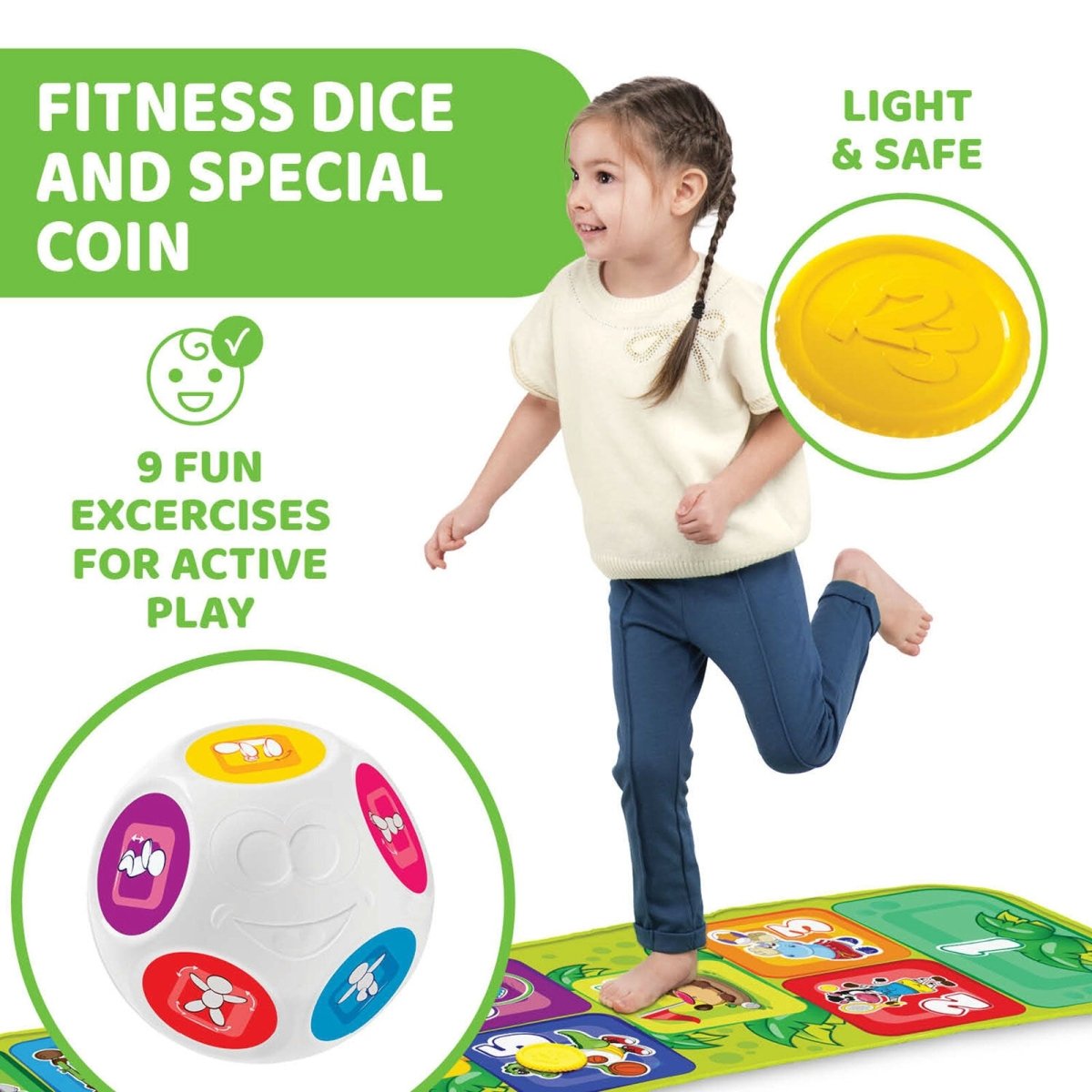 Chicco Jump & Fit Playmat Hopscotch