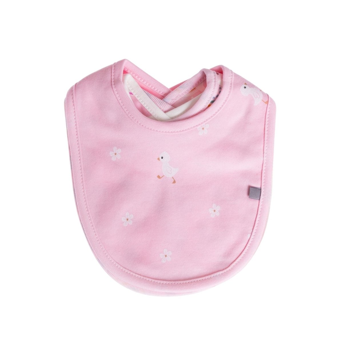 baby me Pink Baby Bib Pack of 3 - mezetto