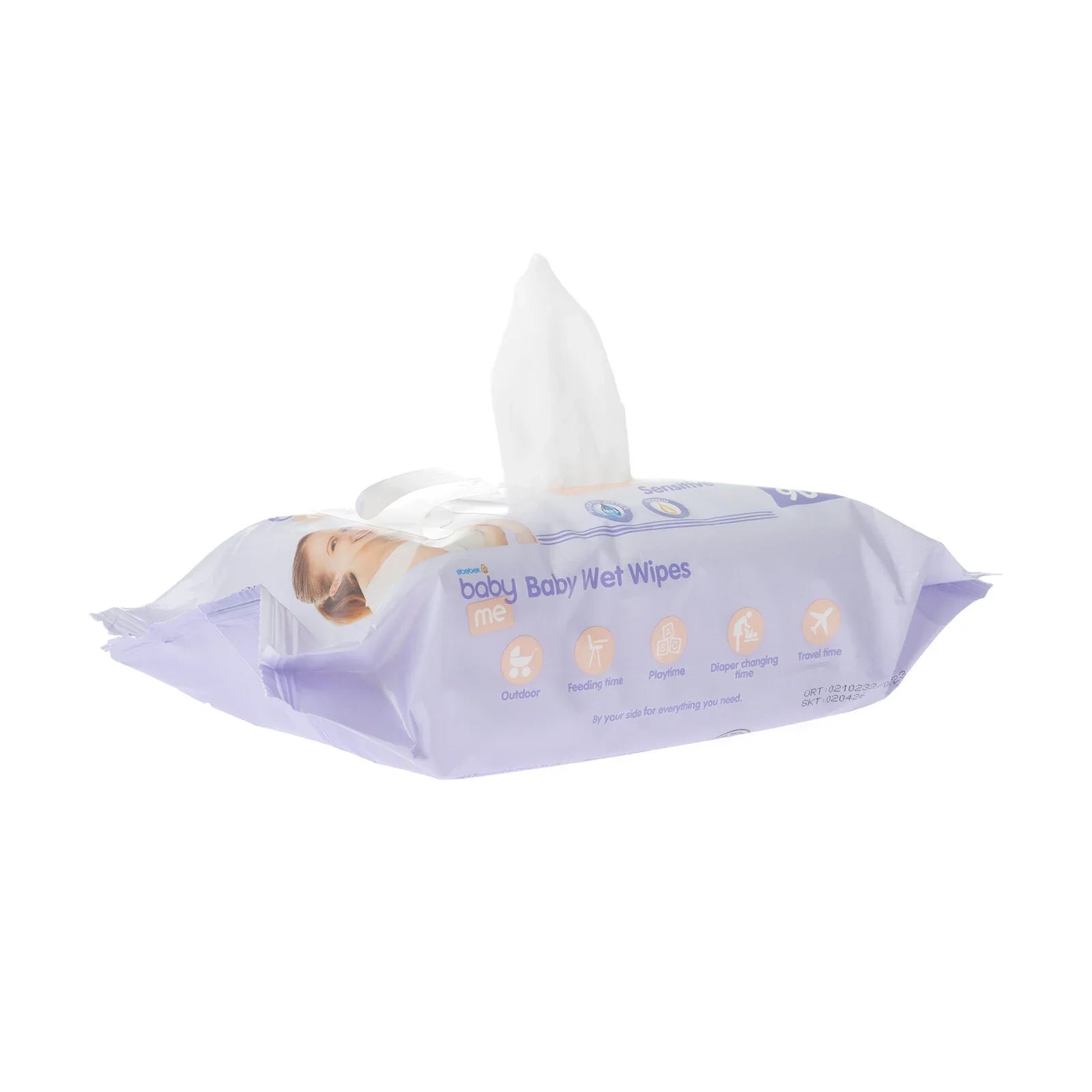 baby me Sensitive Wipes 3x90 pcs - mezetto