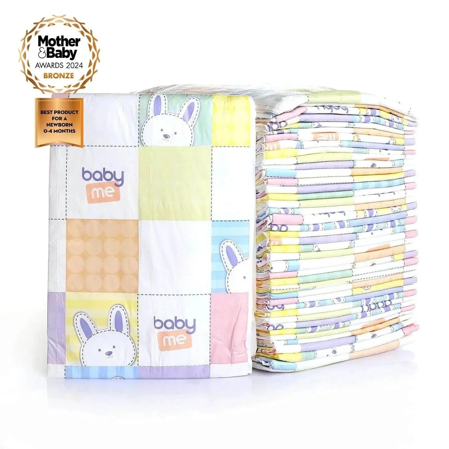 baby me Super Thin Baby Nappy Changing Mats 60x90cm - 40 pcs - mezetto