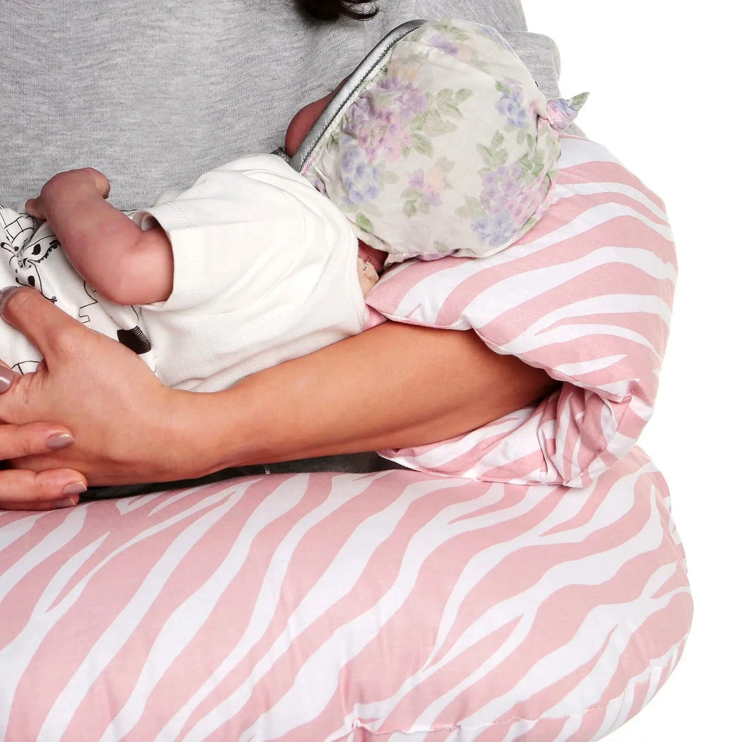 baby mom Eco Breastfeeding & Infant Support Pillow & Nursing Cover Set - mezetto
