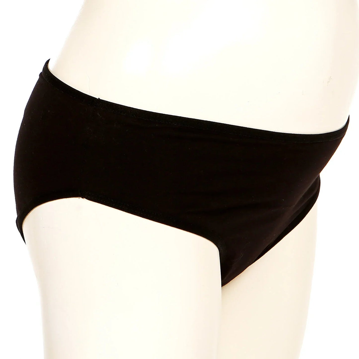 baby mom High Leg Briefs - Black - mezetto
