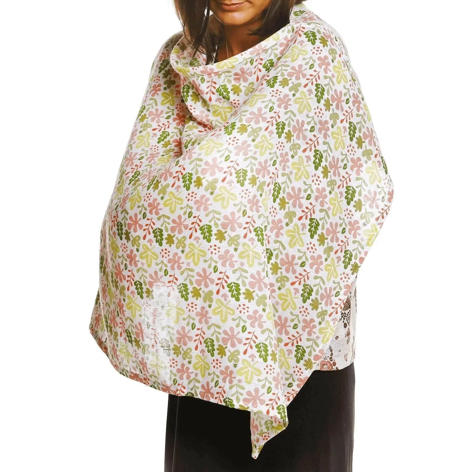 baby mom Muslin Cotton Nursing Cover - mezetto