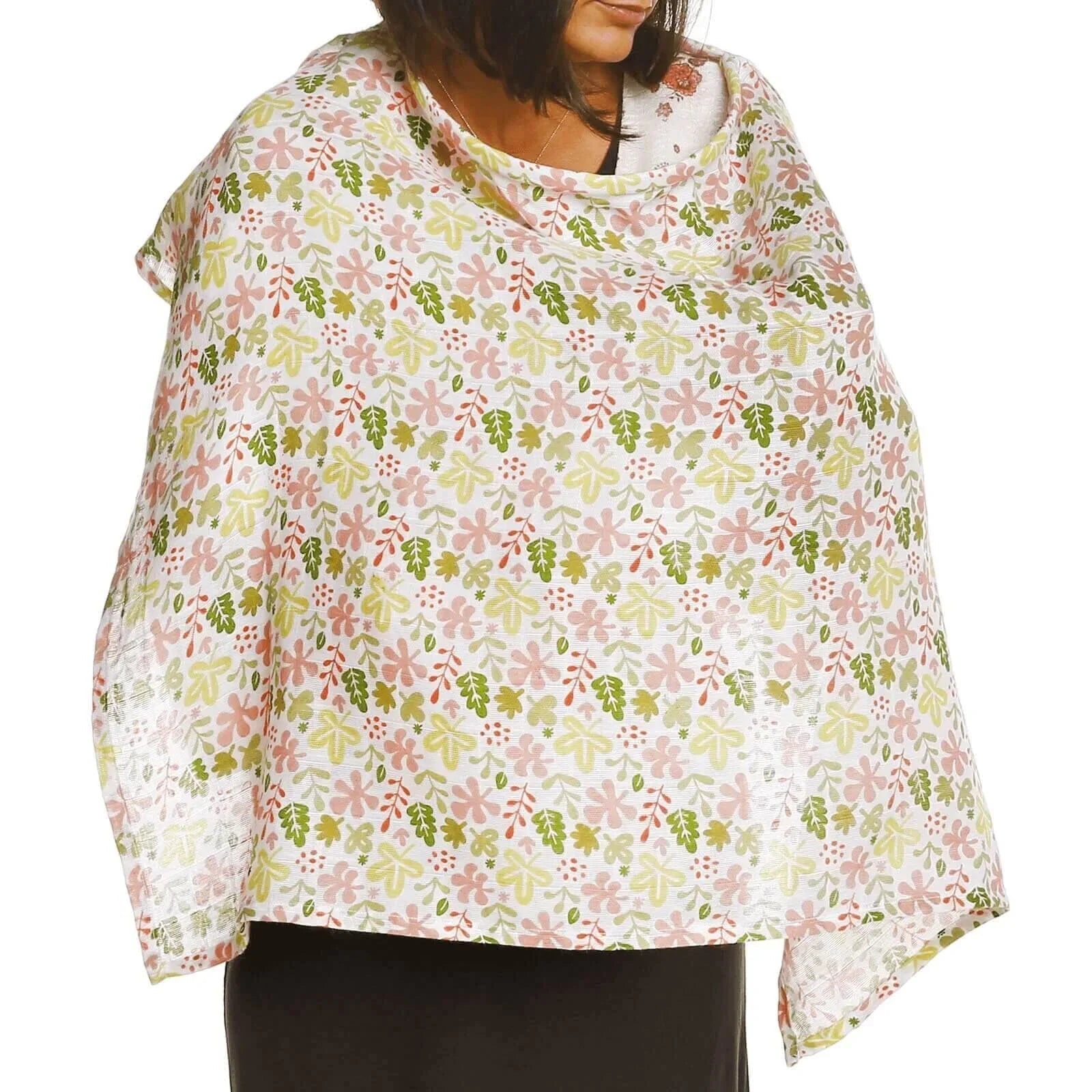 baby mom Muslin Cotton Nursing Cover - mezetto