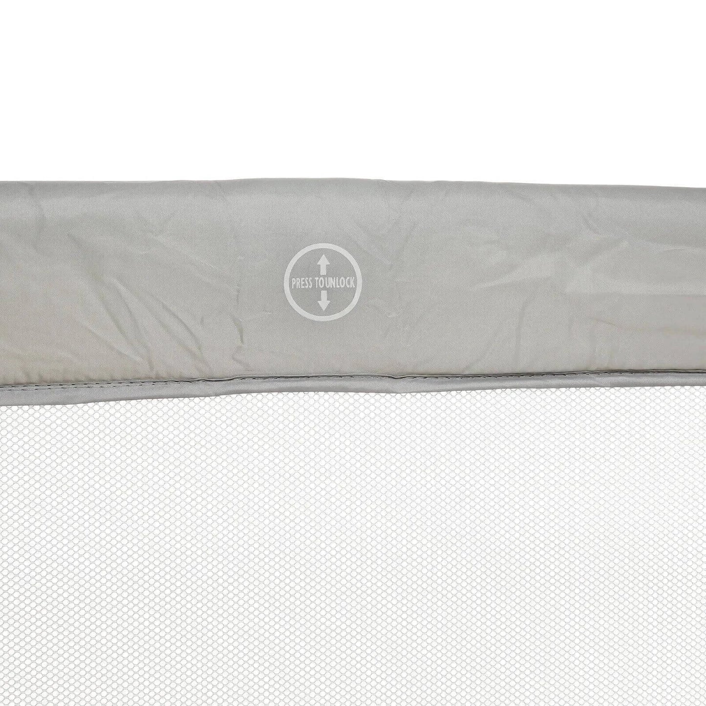 baby plus Eco Travel Cot - Grey - mezetto