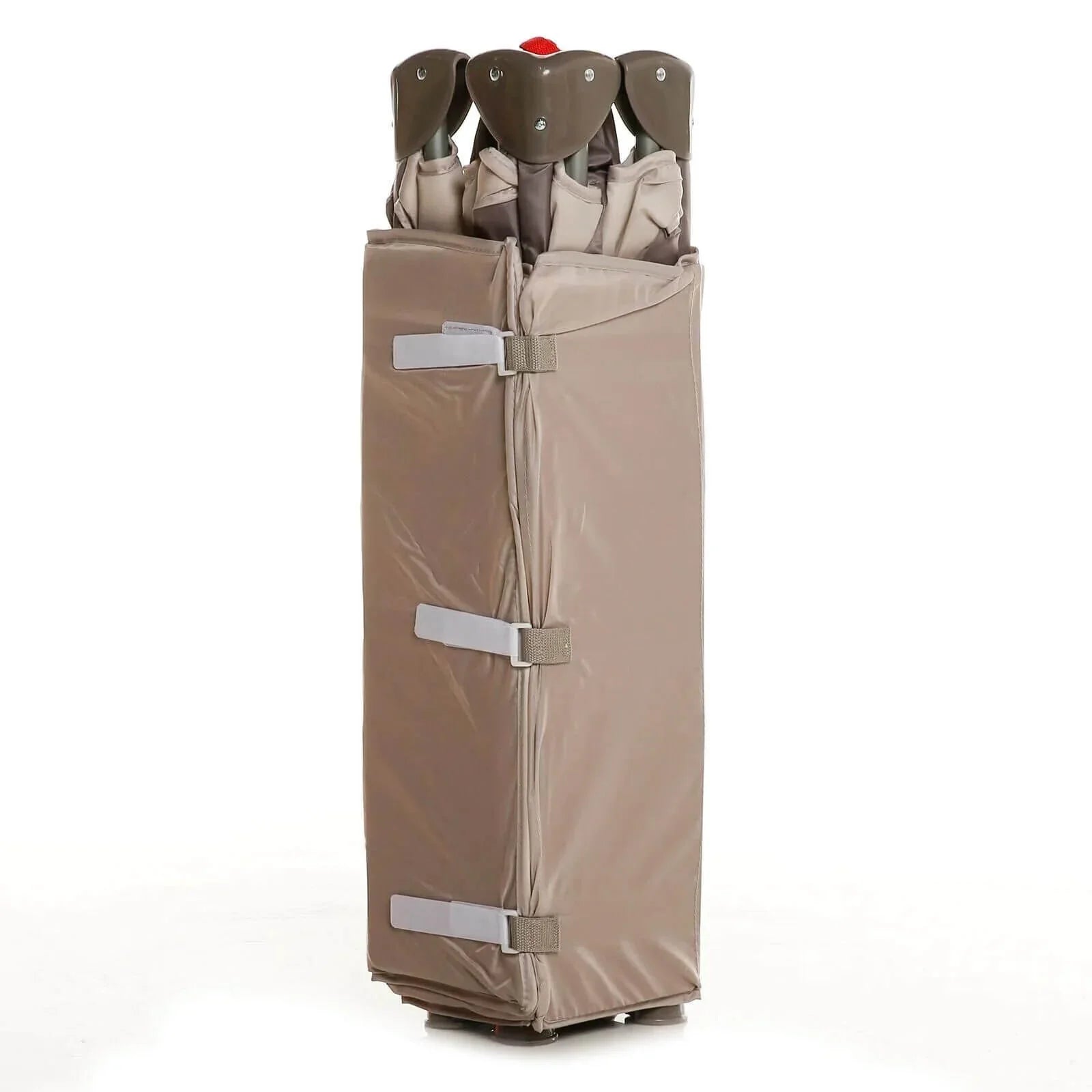 baby plus Eco Travel Cot - Khaki - mezetto