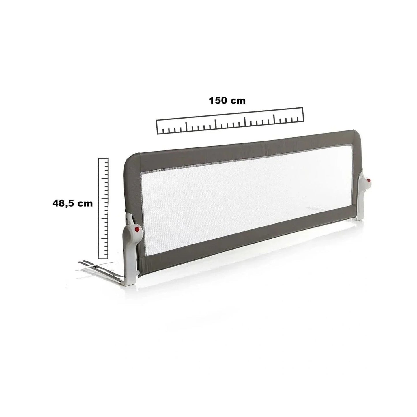 baby plus Extra Wide Safety Bed Rail 150 cm - mezetto