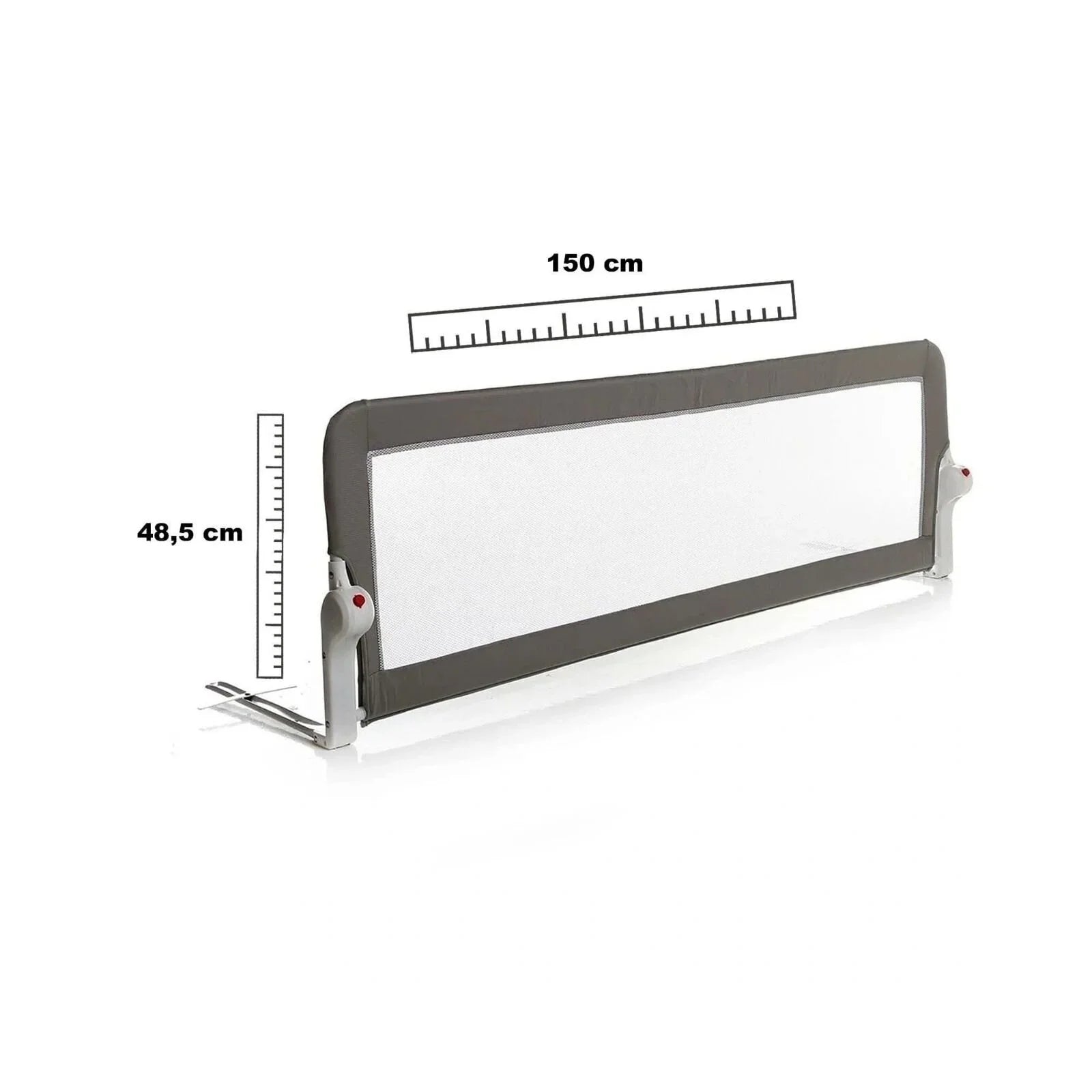 baby plus Extra Wide Safety Bed Rail 150 cm - mezetto