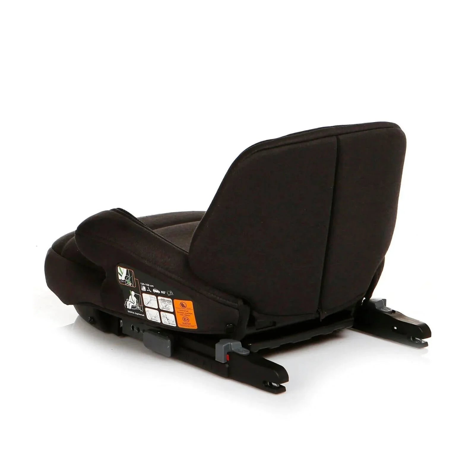 baby plus i - Size X8 (125 - 150 cm) 15 - 36 Kg Booster - Black - mezetto