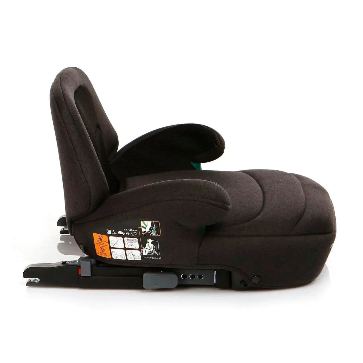 baby plus i - Size X8 (125 - 150 cm) 15 - 36 Kg Booster - Black - mezetto