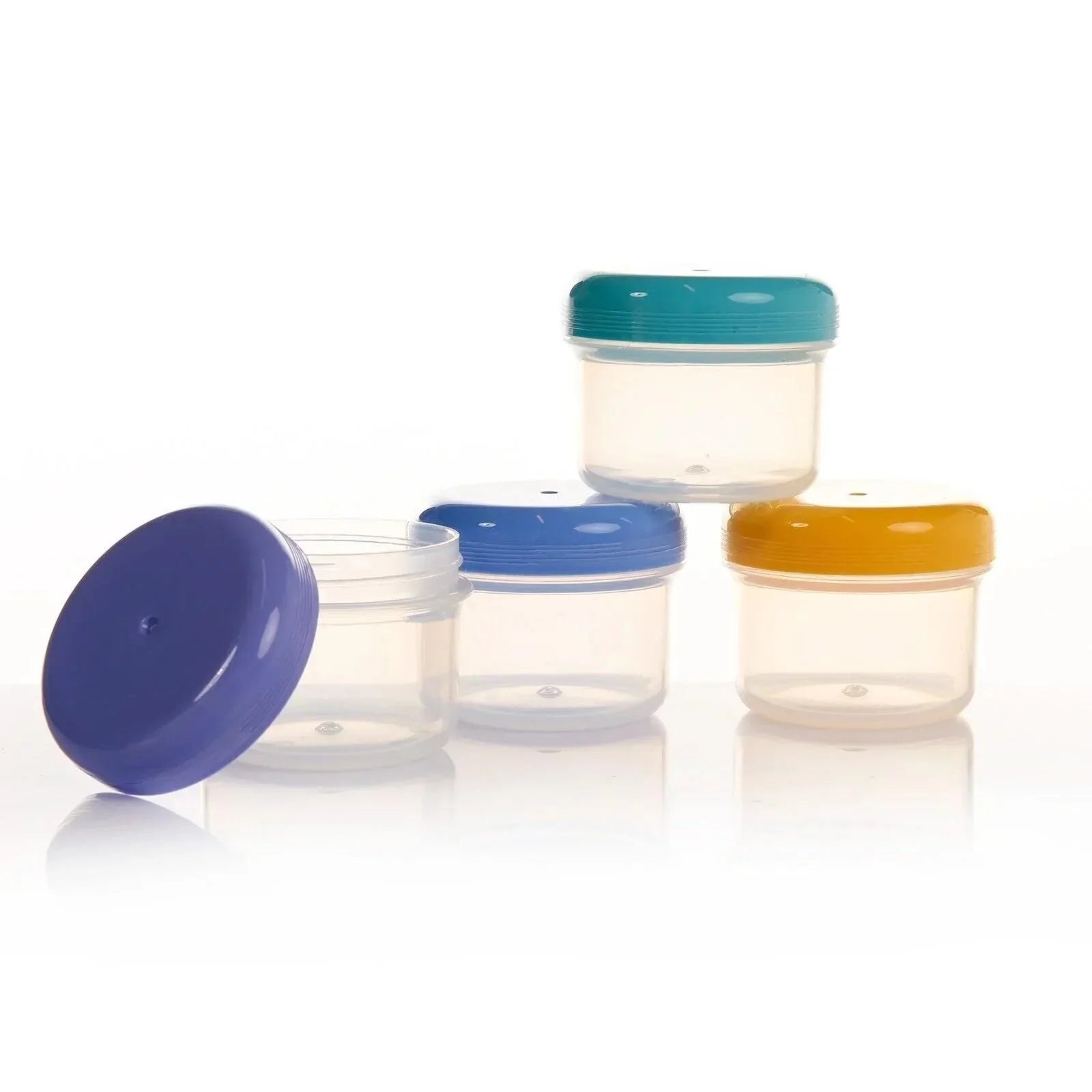 baby plus Milk and Food Storage Container 4 pcs 180ml - mezetto