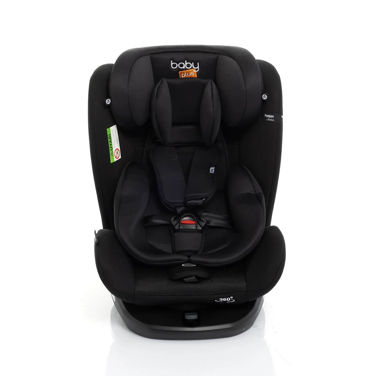 baby plus Orbitfix Group 0/1 Baby Car Seat - Black - mezetto