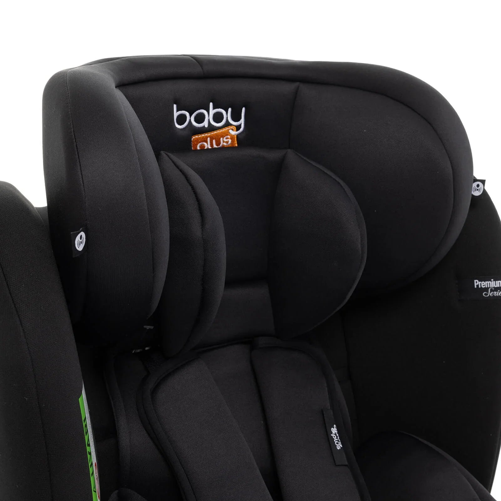 baby plus Orbitfix Group 0/1 Baby Car Seat - Black - mezetto