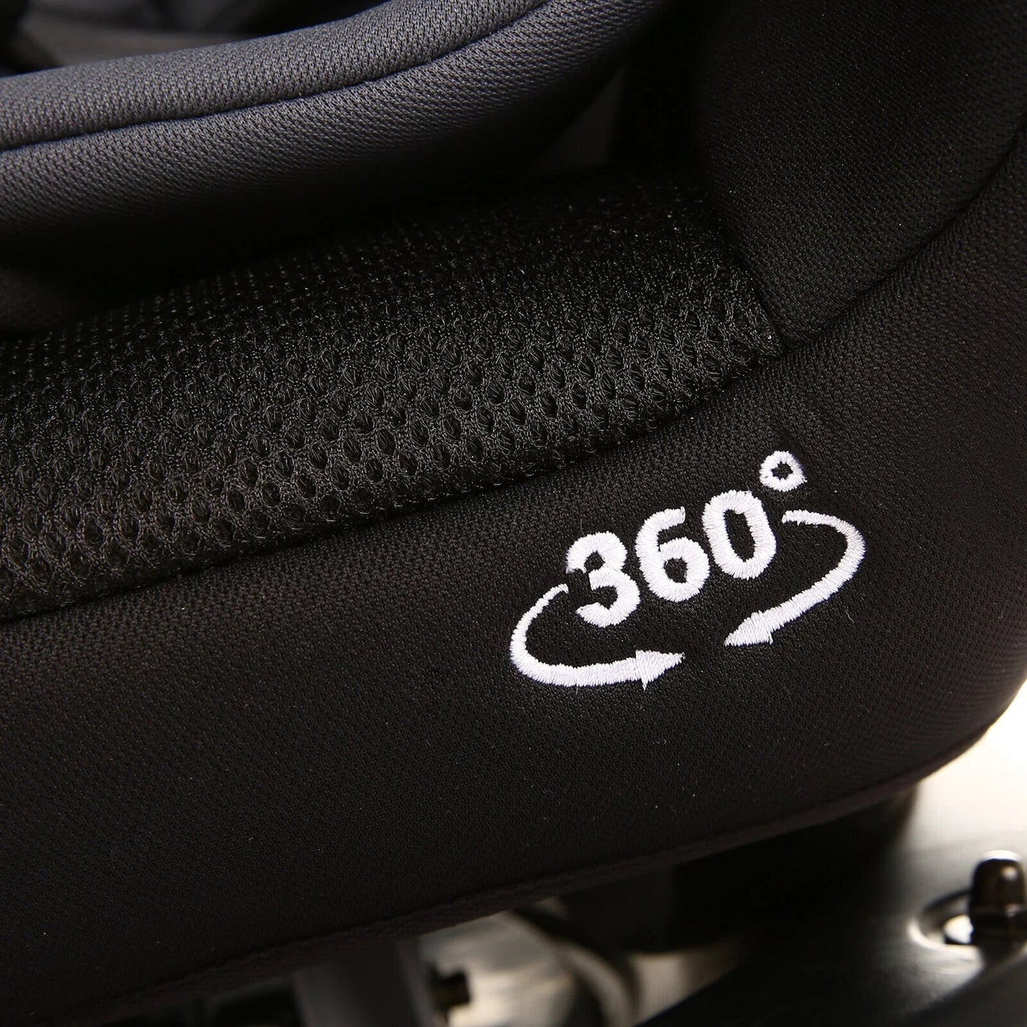 baby plus Orbitfix Group 0/1 Baby Car Seat - Black Grey - mezetto