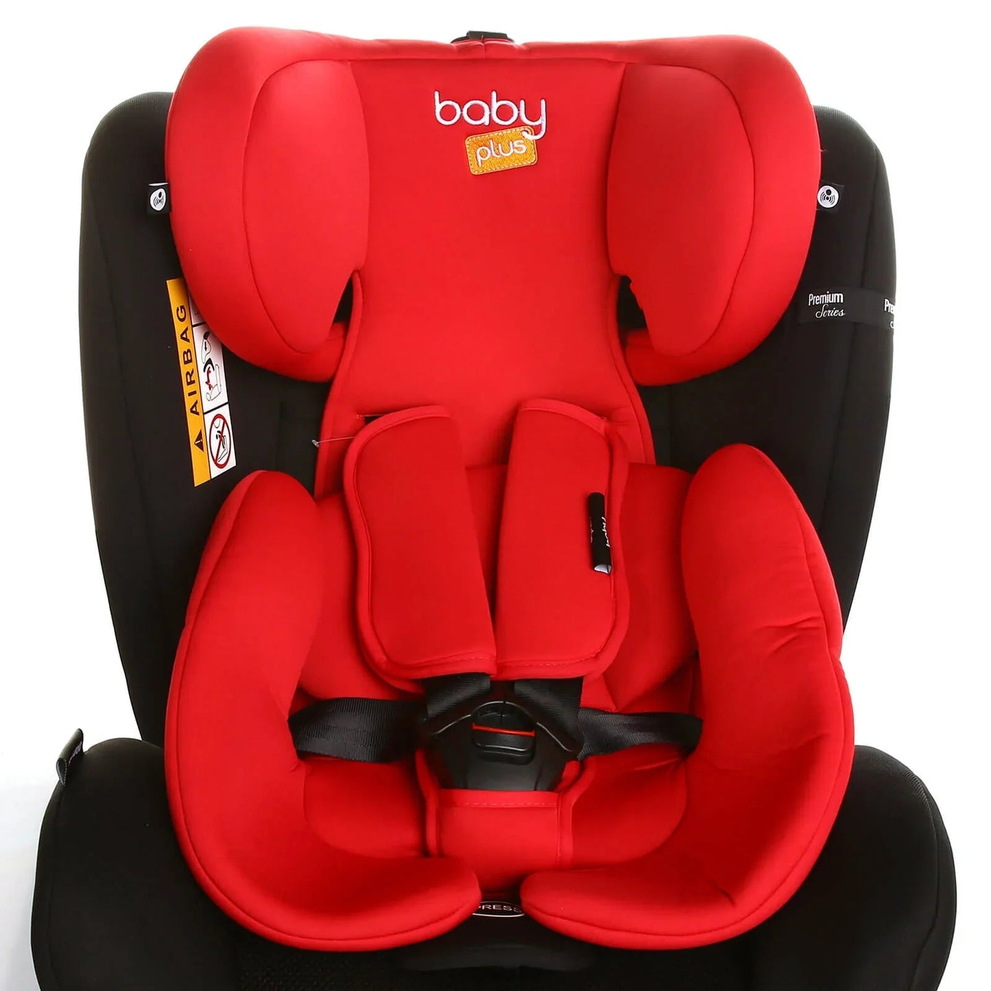 baby plus Orbitfix Group 0/1 Baby Car Seat - Black Red - mezetto