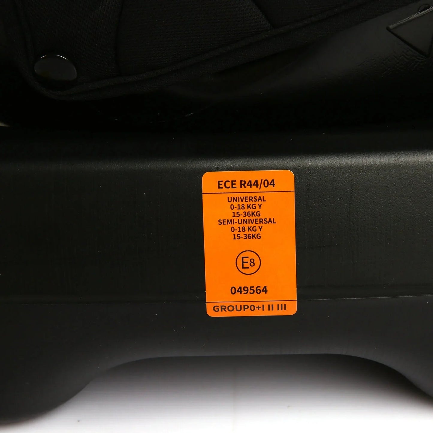 baby plus Orbitfix Group 0/1 Baby Car Seat - Black Red - mezetto