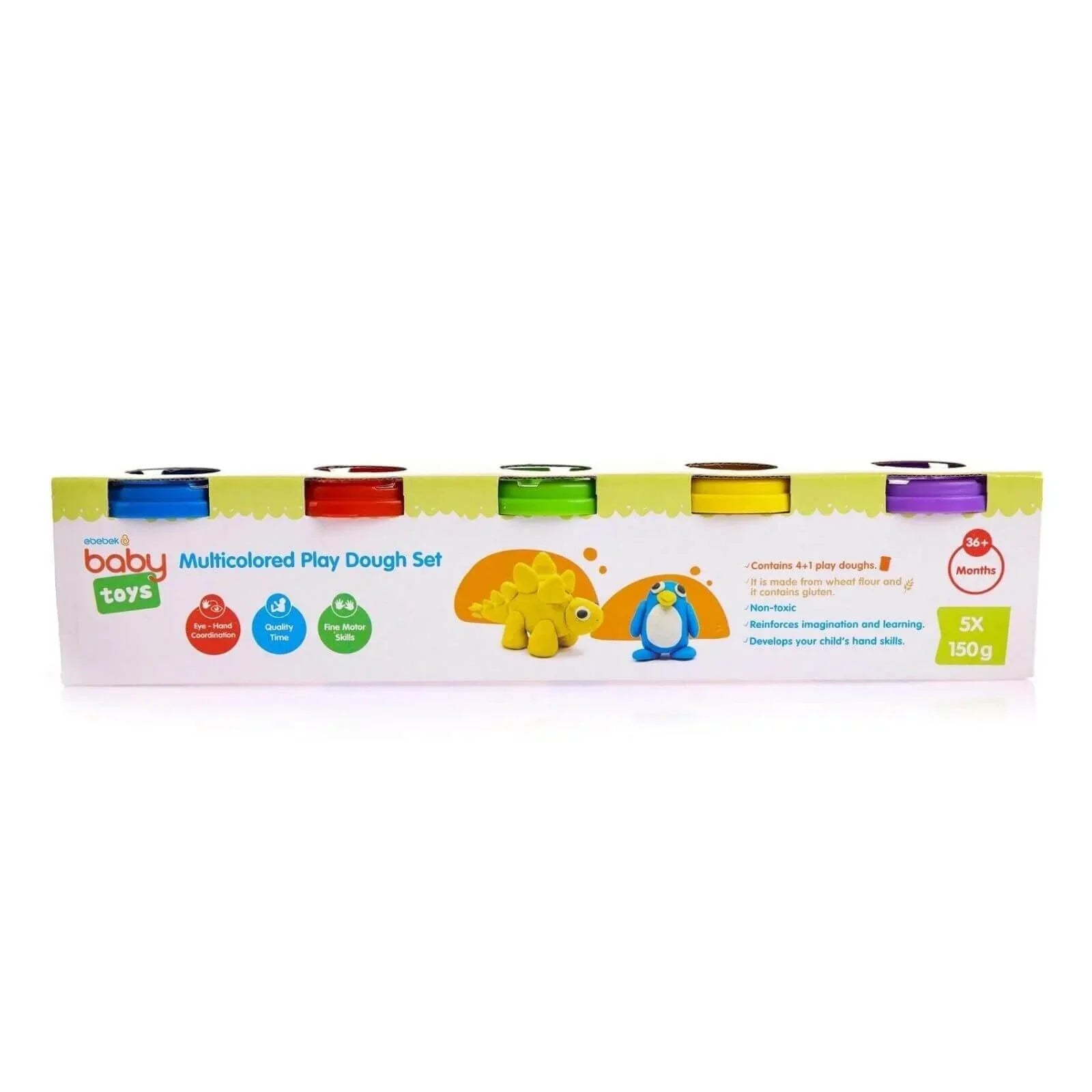baby toys Baby 4+1 Playing Dough Toys - mezetto
