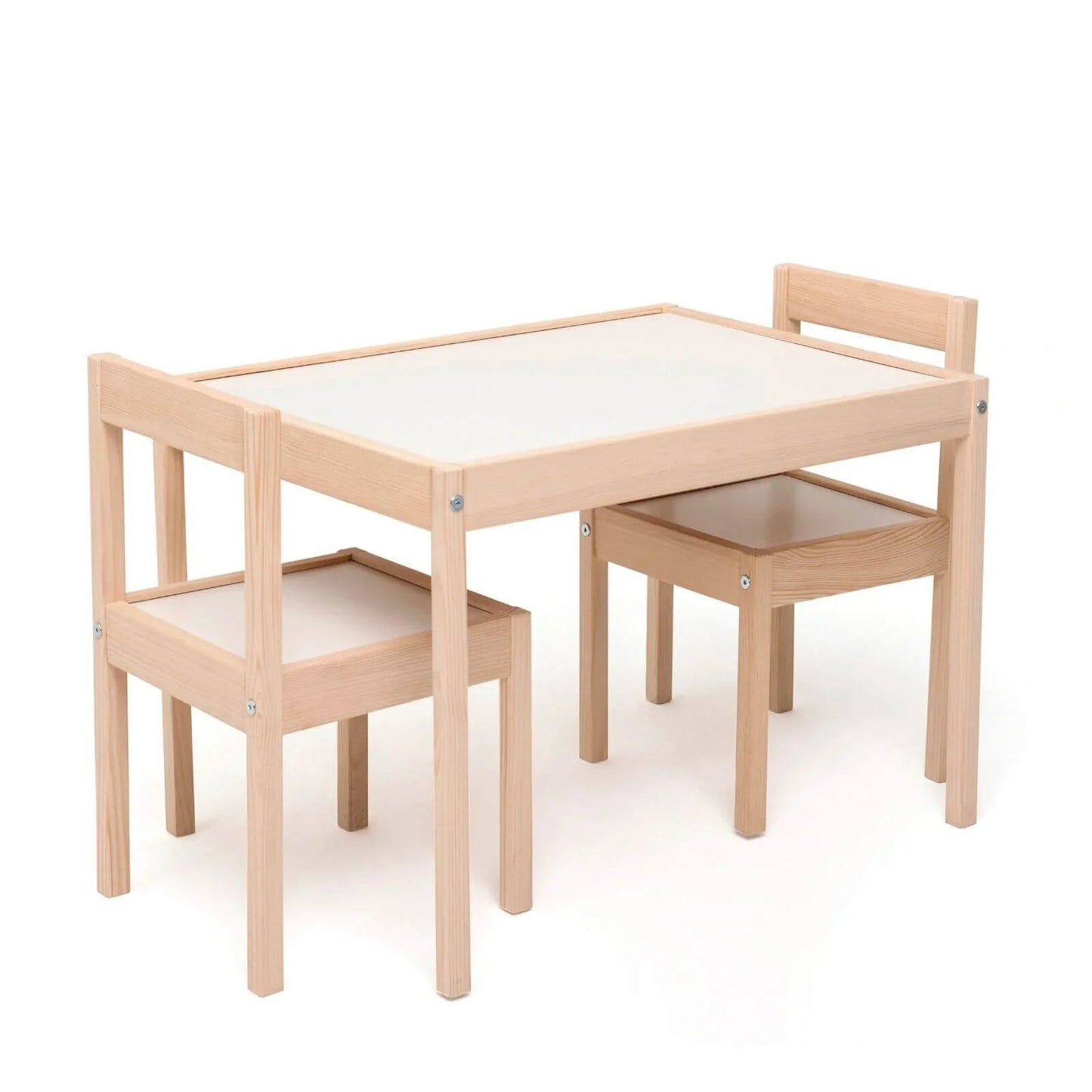 baby toys Montessori Wooden Table & Chair Set - mezetto