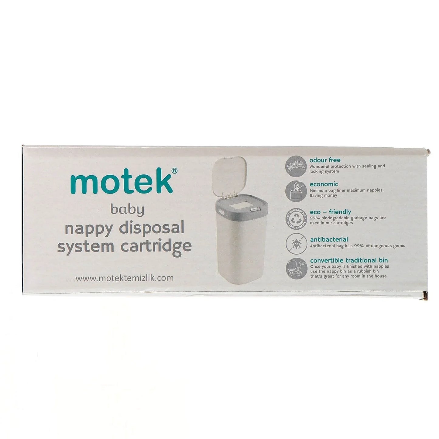 Motek Nappy Bin Refill Cassettes 3 pcs