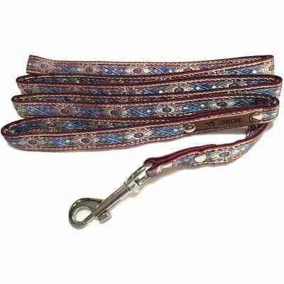 Bespoke Elegance Custom Cotton Pup Collar with Engraved Charm-3